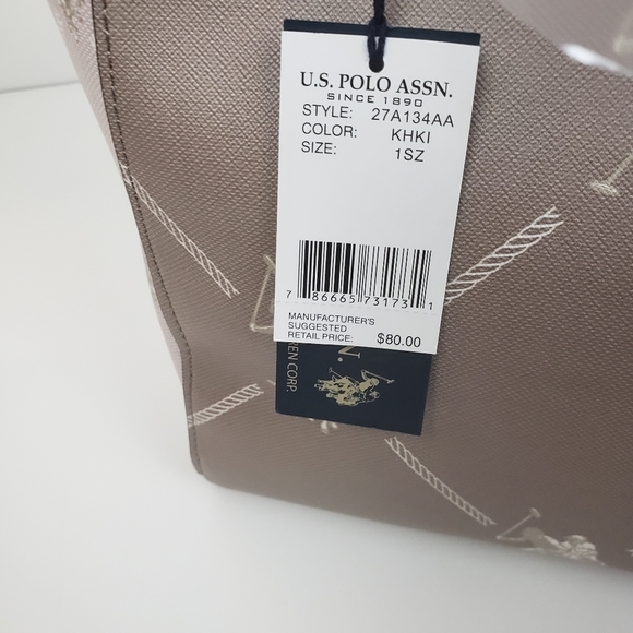 U.S.POLO ASSN. Colorblock handbag - Picture 8 of 8